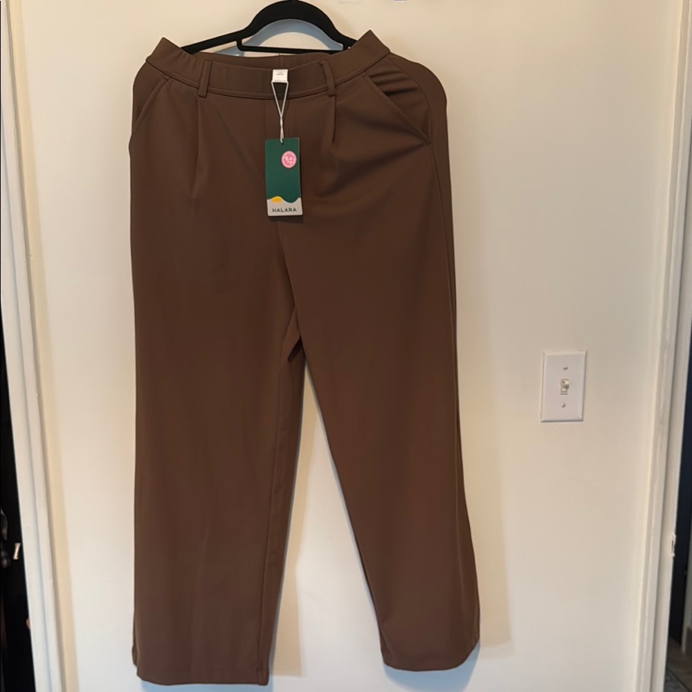 HALARA Brown Pants